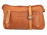 Bagsac Casual Damen Leder Reißverschlusstasche...