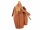Bagsac Casual Damen Leder Reißverschlusstasche B488001 braun