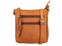 Bagsac Casual Unisex Leder Umhängetasche B488002 braun