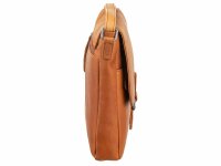 Bagsac Casual Unisex Leder Umhängetasche B488004 braun