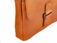 Bagsac Casual Unisex Leder Umhängetasche B488004 braun