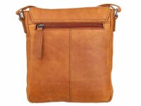 Bagsac Casual Unisex Leder Überschlagtasche B488005 braun