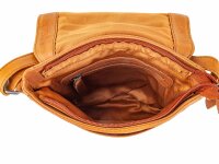 Bagsac Casual Unisex Leder Überschlagtasche B488005 braun