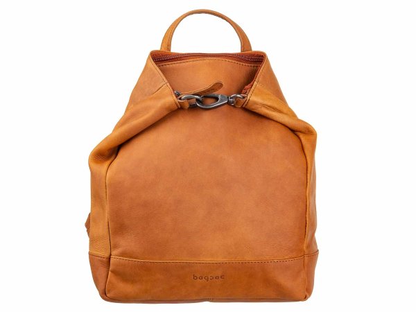 Bagsac Casual Damen Leder Cityrucksack B588009 braun