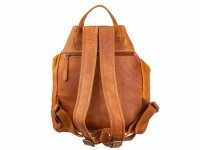 Bagsac Casual Damen Leder Cityrucksack B588009 braun