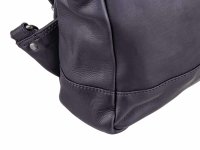 Bagsac Casual Damen Leder Cityrucksack B588009 schwarz