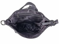 Bagsac Casual Damen Leder Cityrucksack B588009 schwarz