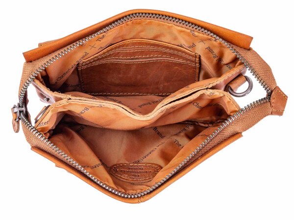 The Chesterfield Brand Leder Damen Reißverschlusstasche mit