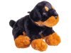 Edco Plüschtier sitzend "Rottweiler" 12889 Hund ca. 21 cm schwarz