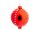 Edco Weihnachtskugel mit LED-Licht ca. 8 cm mit 44 LEDs