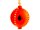 Edco Weihnachtskugel mit LED-Licht ca. 8 cm mit 44 LEDs