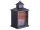Grundig Tischkamin mit 3 x LED, Metal, Timer Funktion Dekorative Kaminfeuer-Beleuchtung