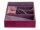 Windrose Pure Uhrenkoffer mit USB-Ladestation 803926 Bordo