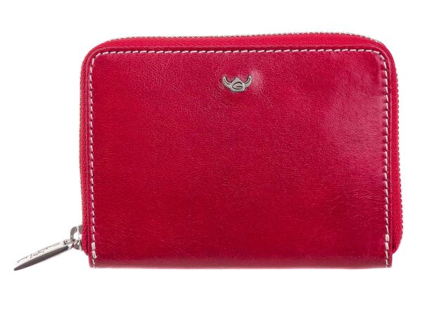 Golden Head Venezia Zipped Billfold Reißverschlussbörse Damen Rot