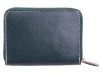 Golden Head Venezia Zipped Billfold Reißverschlussbörse Damen Dunkelgrün