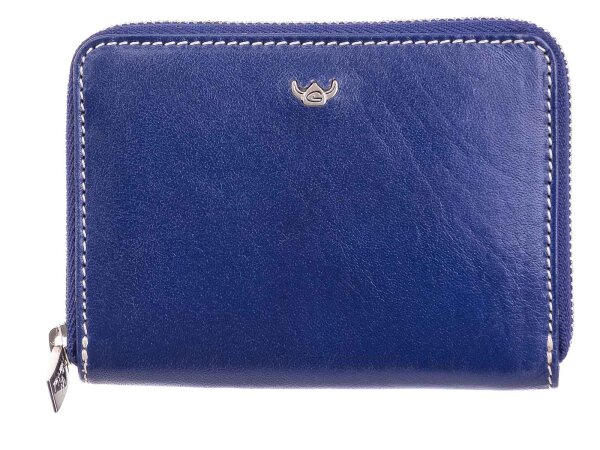 Golden Head Venezia Zipped Billfold Reißverschlussbörse Damen Dunkelblau