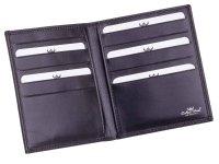 Golden Head Cervino Billfold  Herren Kombischeintasche Ausweisetui 1256-77 Schwarz