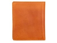 Golden Head Como Billfold coin wallet Kombischeintasche Herren Cognac