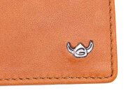 Golden Head Como Billfold coin wallet Kombischeintasche Herren Cognac