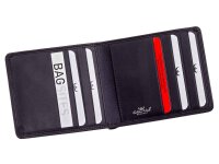 Golden Head Polo Billfold Flachscheintasche Kartenetui Herren Schwarz