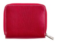Golden Head Venezia Reißverschlussbörse Zipped coin pocket Geldbörse Damen Rot