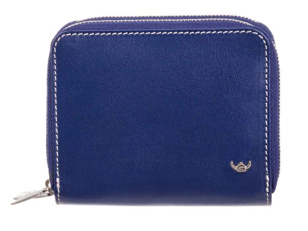 Golden Head Venezia Zipped coin pocket Damen Reißverschlussbörse 3340-31 Dunkelblau