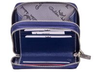 Golden Head Venezia Reißverschlussbörse Zipped coin pocket Geldbörse Damen Dunkelblau