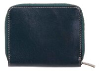 Golden Head Venezia Reißverschlussbörse Zipped coin pocket Geldbörse Damen Dunkelgrün