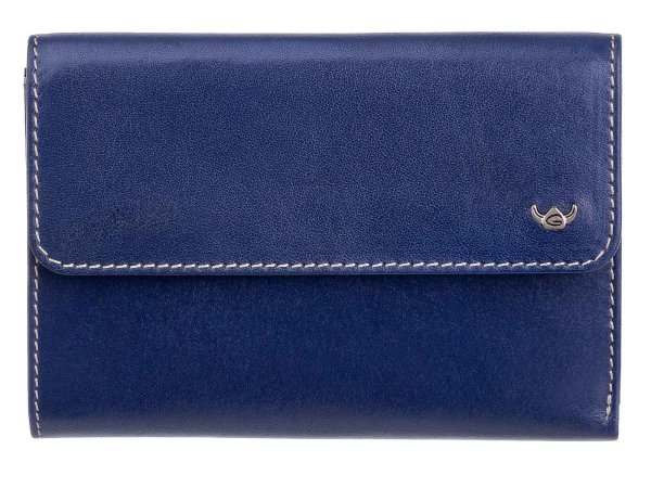 Golden Head Venezia Ladies purse Damen Reißverschlussbörse 2829-31 Dunkelblau