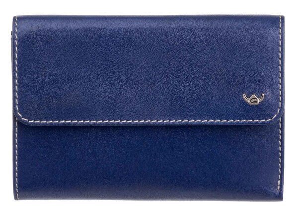 Golden Head Venezia Reißverschlussbörse Ladies purse wallet Geldbörse Damen Dunkelblau