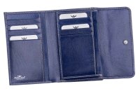 Golden Head Venezia Reißverschlussbörse Ladies purse wallet Geldbörse Damen Dunkelblau