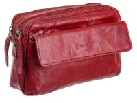 Bagsac Casual Damen Leder Umhängetasche B487010 rot