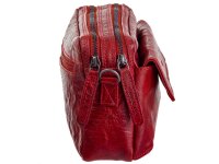 Bagsac Casual Damen Leder Umhängetasche B487010 rot