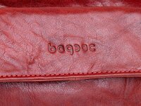 Bagsac Casual Damen Leder Umhängetasche B487010 rot