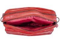Bagsac Casual Damen Leder Umhängetasche B487010 rot