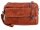 Bagsac Casual Damen Leder Umhängetasche B487010  cognac