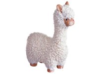Edco Keramik Alpaca mit Fell Dekofigur ca. 21,5 x 10 x...