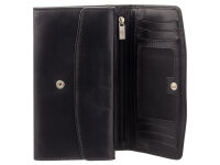 Golden Head Cervino Geldbörse lang Ladies purse wallet Damen Schwarz