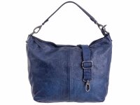 Bagsac Casual Leder Damen Shopper B486004 navy