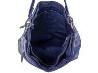 Bagsac Casual Leder Damen Shopper B486004 navy