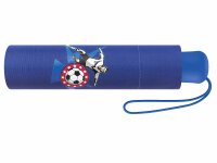 Scout Kinderregenschirm mit Reflektorband Fussballstar