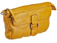 Bagsag Damen Leder Umhängetasche B486010 ocker