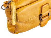 Bagsag Damen Leder Umhängetasche B486010 ocker