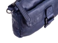 Bagsag Damen Leder Umhängetasche B486010 navy