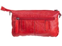 Bagsag Damen Leder Umhängetasche B486010 rot