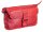 Bagsag Damen Leder Umhängetasche B486010 rot