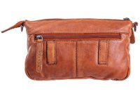 Bagsag Casual Damen Leder Umhängetasche B486010 cognac