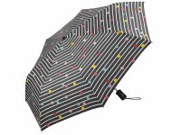 Happy Rain Auf-/Zu-Automatik Taschenschirm Windproof...