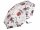 Pierre Cardin Easymatic light Pivoine Damen Regenschirm Ø 97 cm Durchmesser