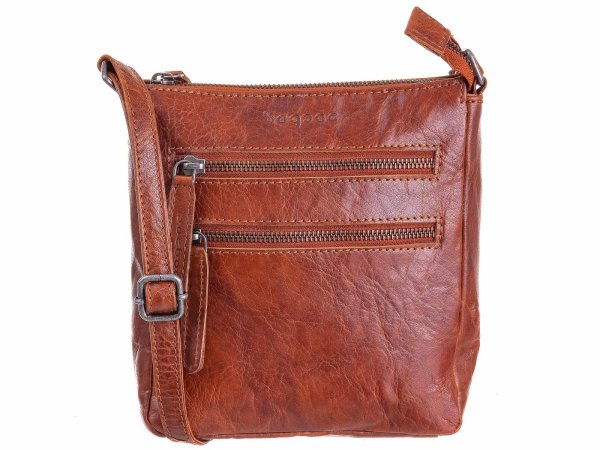 Bagsac Casual Damen Umhängetasche B487002 31 cognac